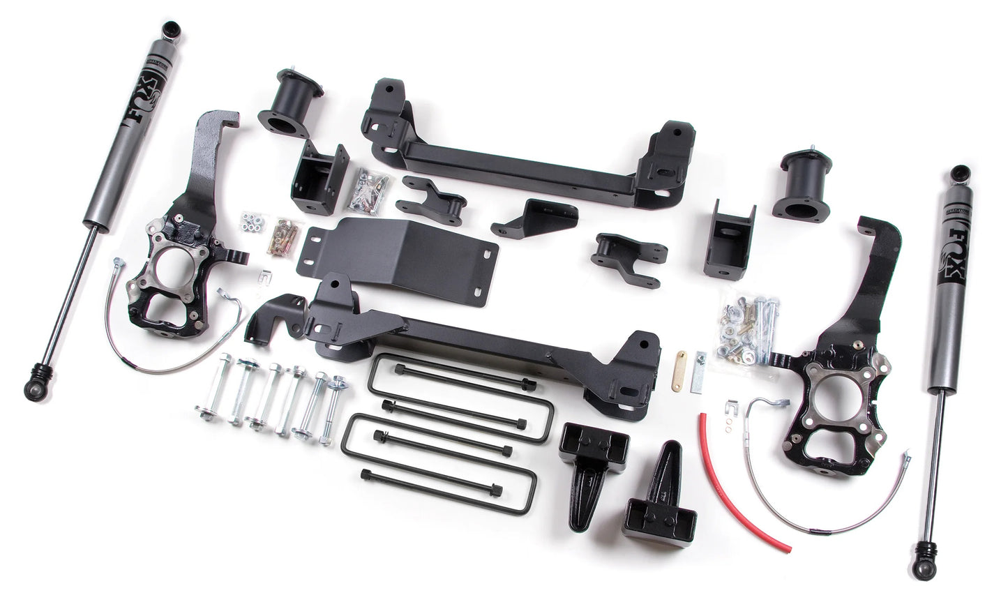 ZONE 2004-2008 FORD F-150 4WD 6" SUSPENSION LIFT KIT WITH FOX SHOCKS