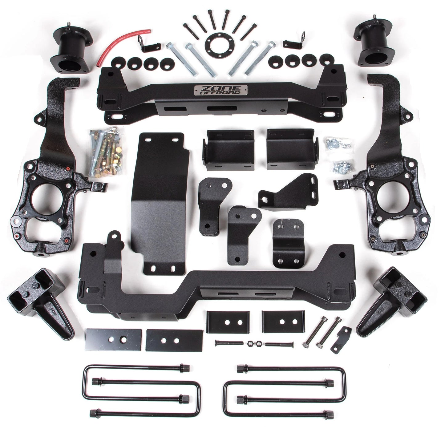 ZONE 2021-2025 FORD F-150 4WD 4" SUSPENSION LIFT KIT,3" BLOCK