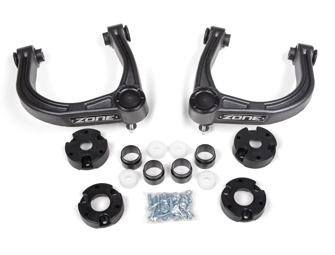 ZONE 2021-2024 FORD BRONCO 4-DOOR 4" ADVENTURE LIFT KIT WITH BASE SHOCK PACKAGE