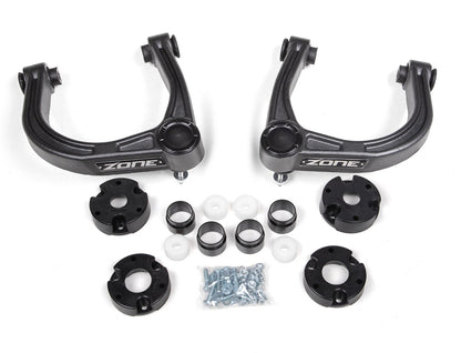 ZONE 2021-2024 FORD BRONCO 4-DOOR 4" ADVENTURE LIFT KIT WITH BASE SHOCK PACKAGE