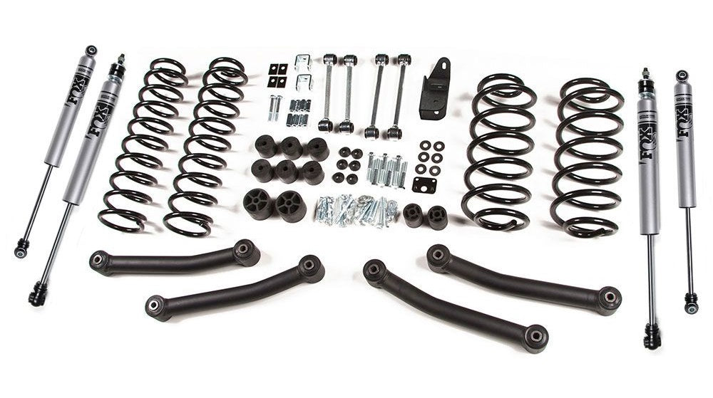 ZONE 1997-2002 JEEP WRANGLER TJ 4" COIL SPRING LIFT KIT,FOX SHOCKS