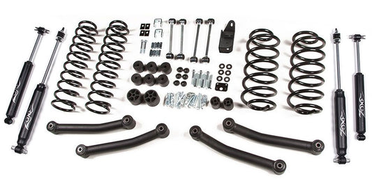 ZONE 2003-2006 JEEP WRANGLER TJ 4" COIL SPRING LIFT KIT,NITRO SHOCKS