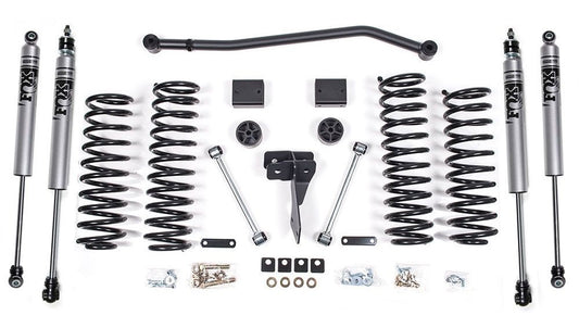 ZONE 2007-2011 JEEP WRANGLER JK 4WD 2-DOOR 4" COIL SPRING LIFT KIT,FOX SHOCKS