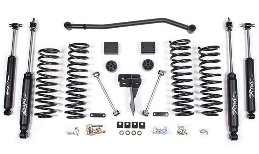 ZONE 2007-2011 JEEP WRANGLER JK 4WD 2-DOOR 4" COIL SPRING LIFT KIT,NITRO SHOCKS