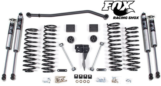 ZONE 2012-2018 JEEP WRANGLER JK 4-DOOR 4" SUSPENSION LIFT KIT WITH FOX SHOCKS