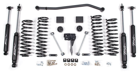 ZONE 2007-2011 JEEP WRANGLER JK 4-DOOR 4" COIL SPRING LIFT KIT,NITRO SHOCKS