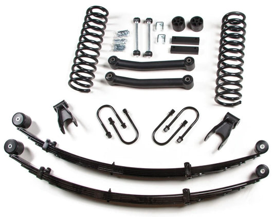 ZONE 4.5" COIL SPRING LIFT KIT,84-01 JEEP XJ WITH CHRYSLER REAR AXLE
