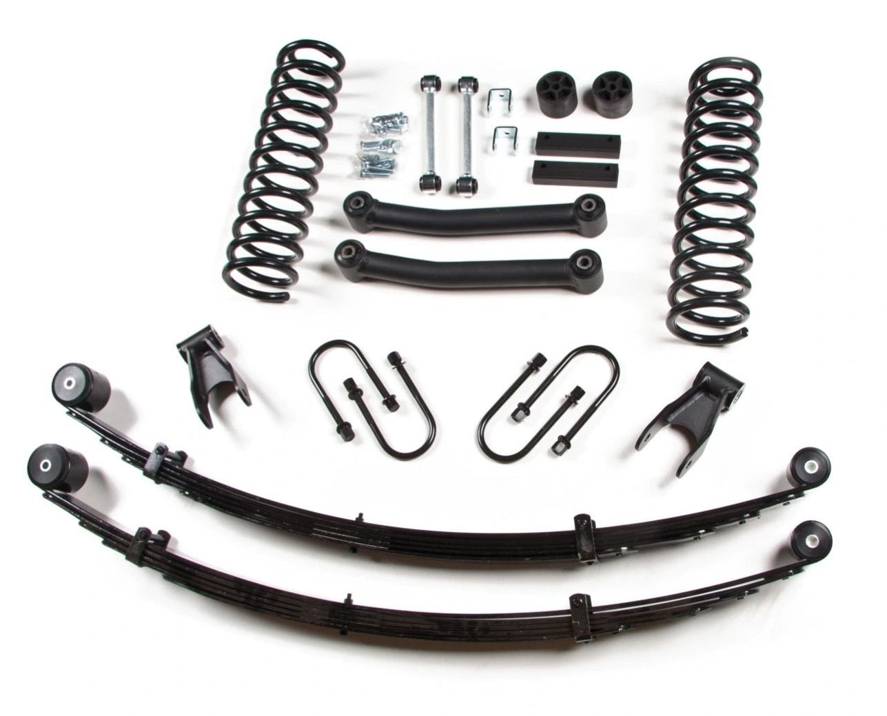 ZONE 4.5" COIL SPRING LIFT KIT,84-01 JEEP XJ WITH DANA 35 REAR AXLE