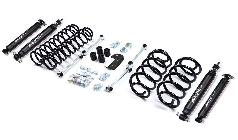 ZONE 1997-2002 JEEP WRANGLER TJ 3" SUSPENSION LIFT KIT,NITRO SHOCKS