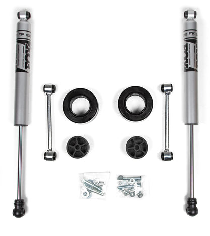 ZONE 2020-2025 JEEP GLADIATOR JT 2" LEVELING KIT WITH FOX SHOCKS