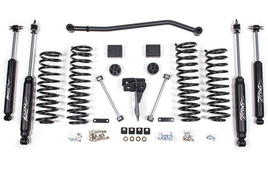 ZONE 2012-2018 JEEP WRANGLER JK 4WD 2-DOOR 4" COIL SPRING LIFT KIT,NITRO SHOCKS