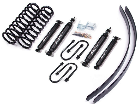 ZONE 3" COIL SPRING LIFT KIT WITH NITRO SHOCKS,84-01 JEEP XJ W/CHRYSLER REAR
