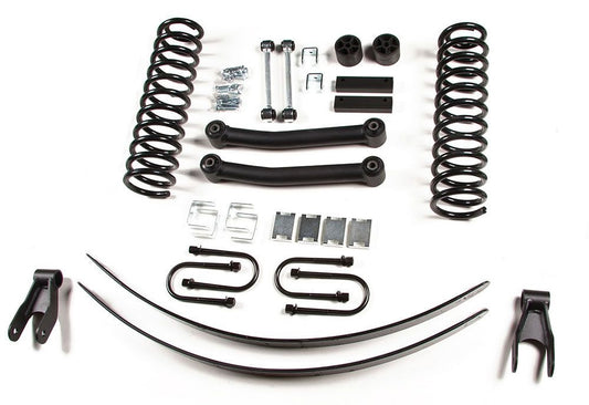 ZONE 4.5" COIL SPRING LIFT KIT,84-01 JEEP XJ WITH DANA 35 REAR AXLE