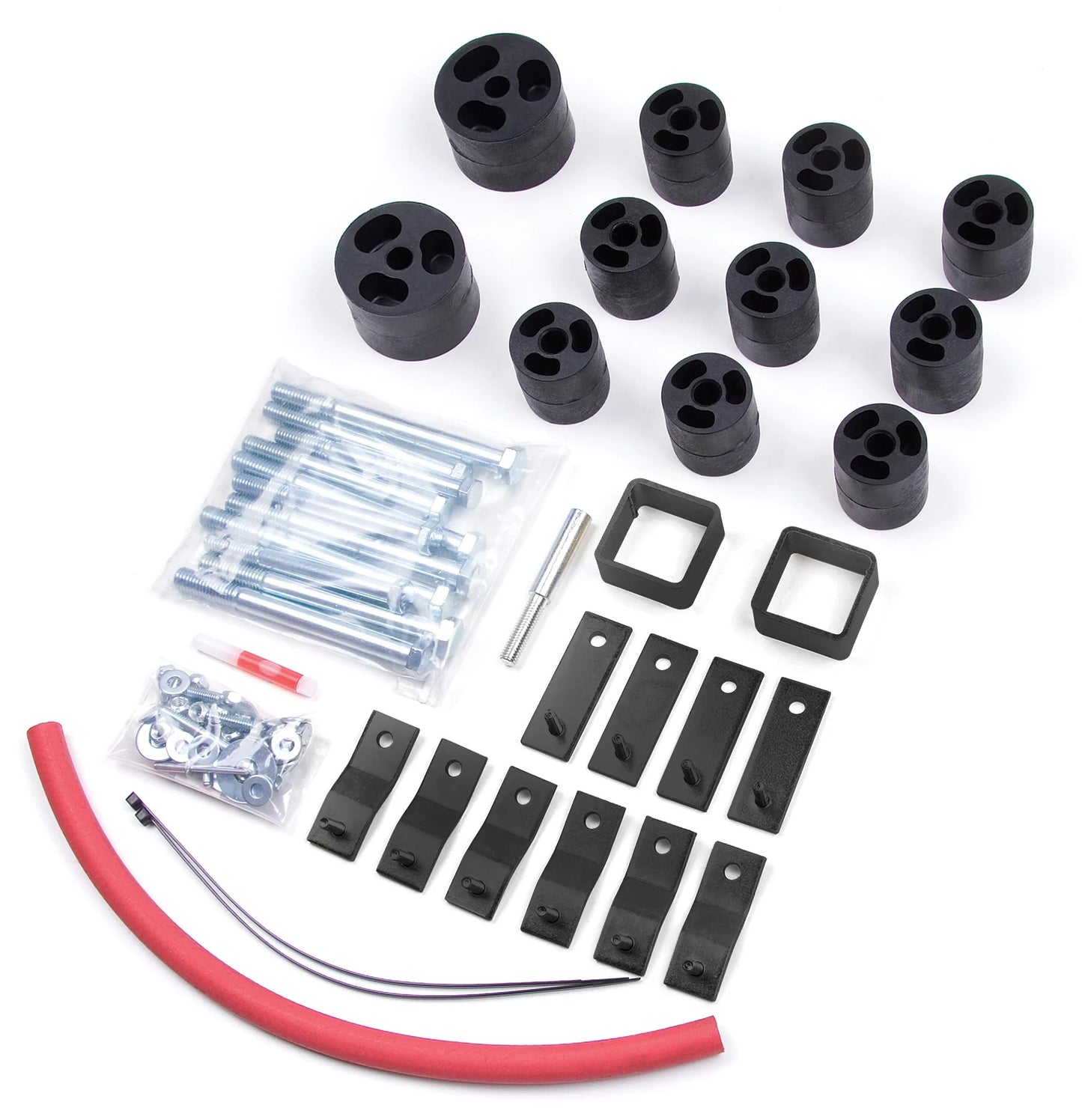 ZONE 1987-1995 JEEP WRANGLER YJ 2" BODY LIFT KIT,MANUAL TRANSMISSION