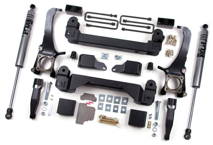 ZONE 2007-2015 TOYOTA TUNDRA 4WD 5" LIFT KIT WITH FOX SHOCKS