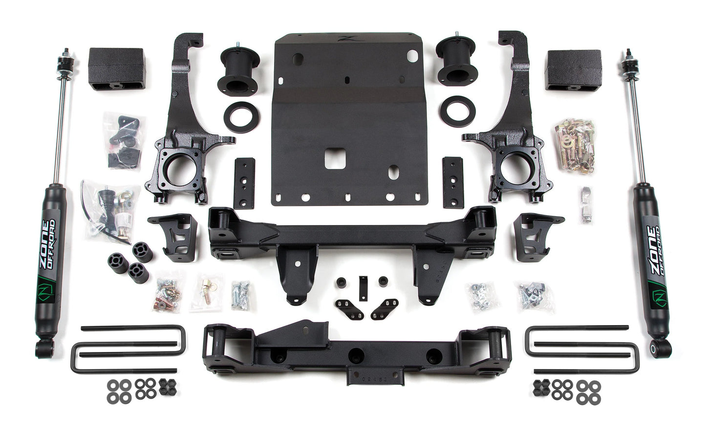 ZONE 2005-2015 TOYOTA TACOMA 4WD 6" LIFT KIT WITH NITRO SHOCKS
