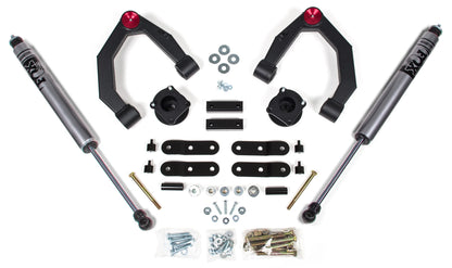 ZONE 2007-2021 TOYOTA TUNDRA 4WD 3.5" LIFT KIT WITH CONTROL ARMS & FOX SHOCKS