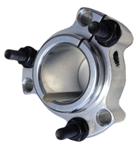 REAR HUB,1 1/4 SINGLE PINCH,1/4-28,POLISHED,BADM