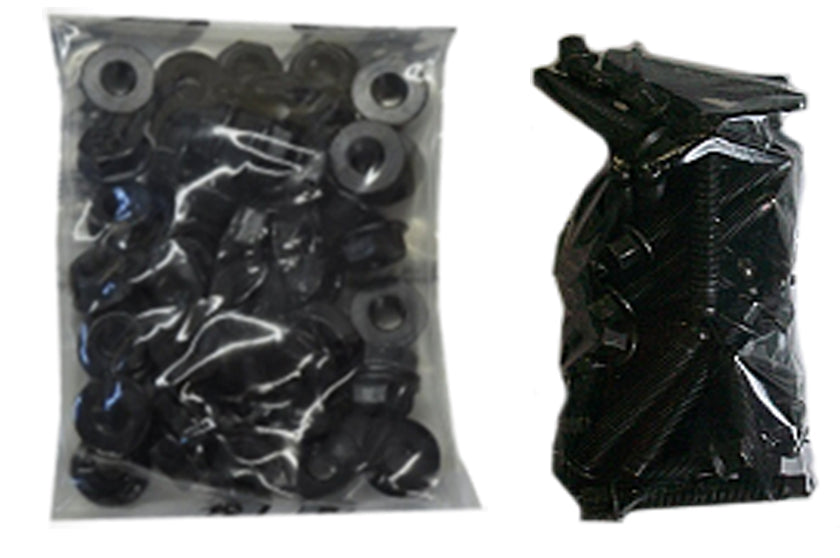 WHEEL STUD & NUT KIT,1/4-28 QS,12 PKG