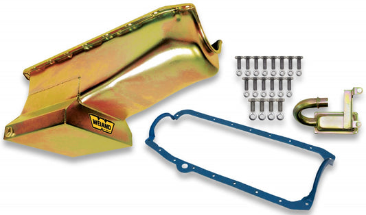 OIL PAN KIT,SBC,58-79,DRAG,ZINC,8 1/4"