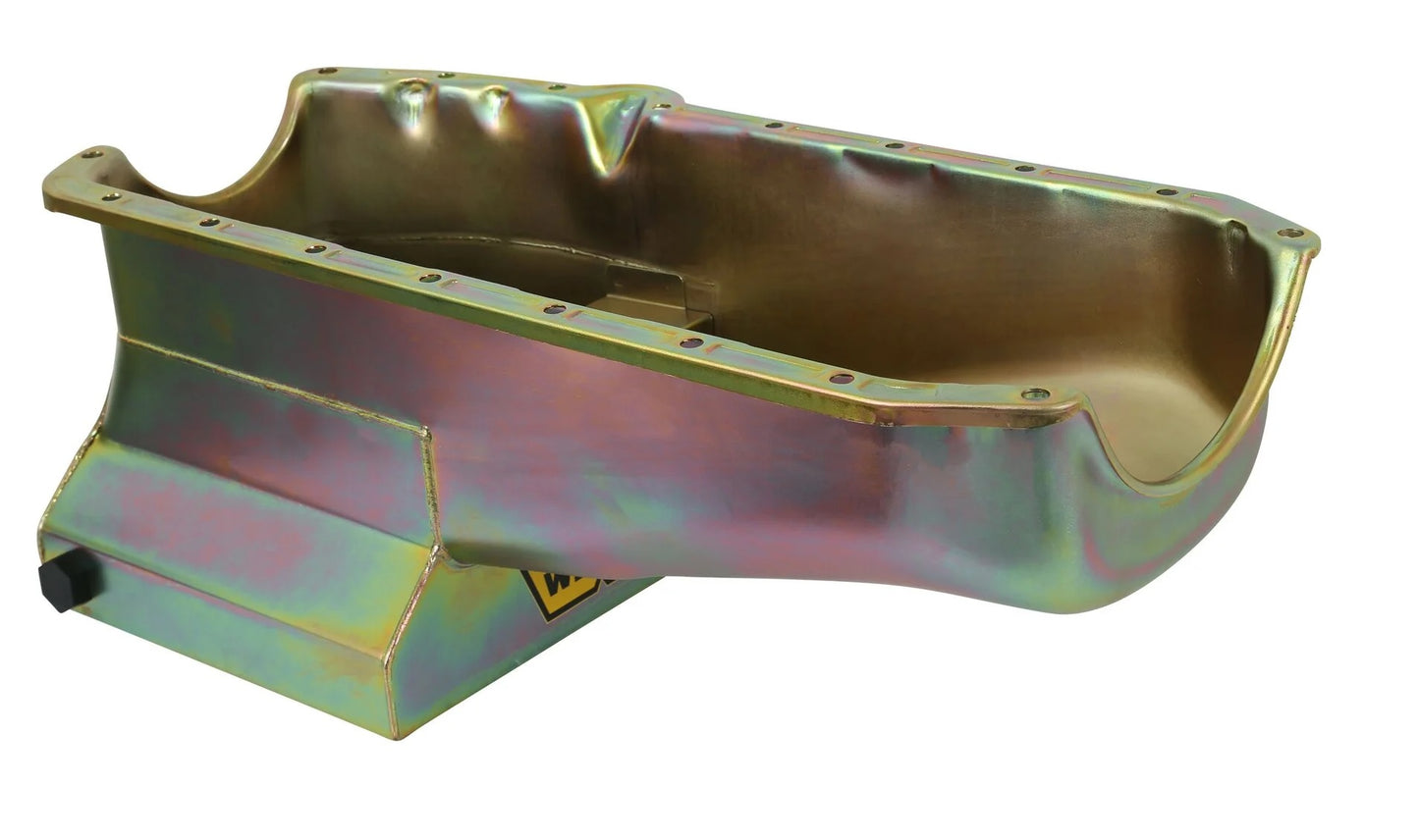 OIL PAN KIT,SBC,58-79,DRAG,ZINC,8 1/4"