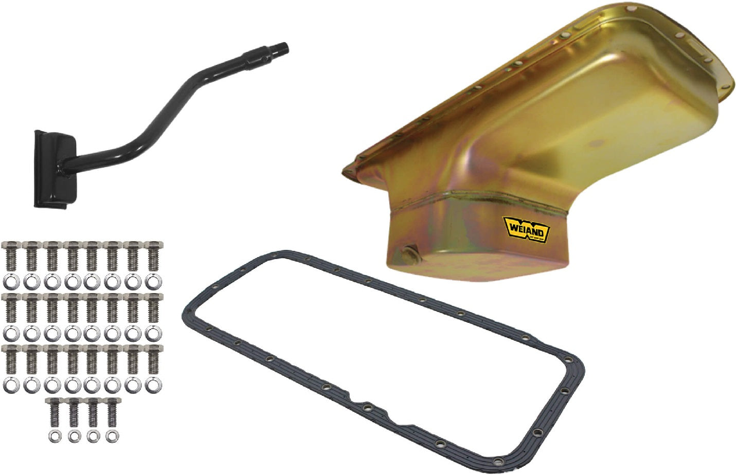 OIL PAN KIT,BB MOPAR,63-78 B/RB,383,ZINC,7"