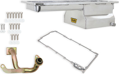 OIL PAN KIT,LS1/2/6 & LQ9,POLISHED,6 3/8,FRONT SUMP