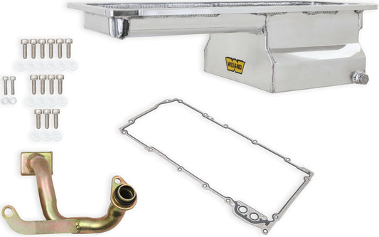 OIL PAN KIT,LS1/2/6 & LQ9,POLISHED,6 3/8,FRONT SUMP