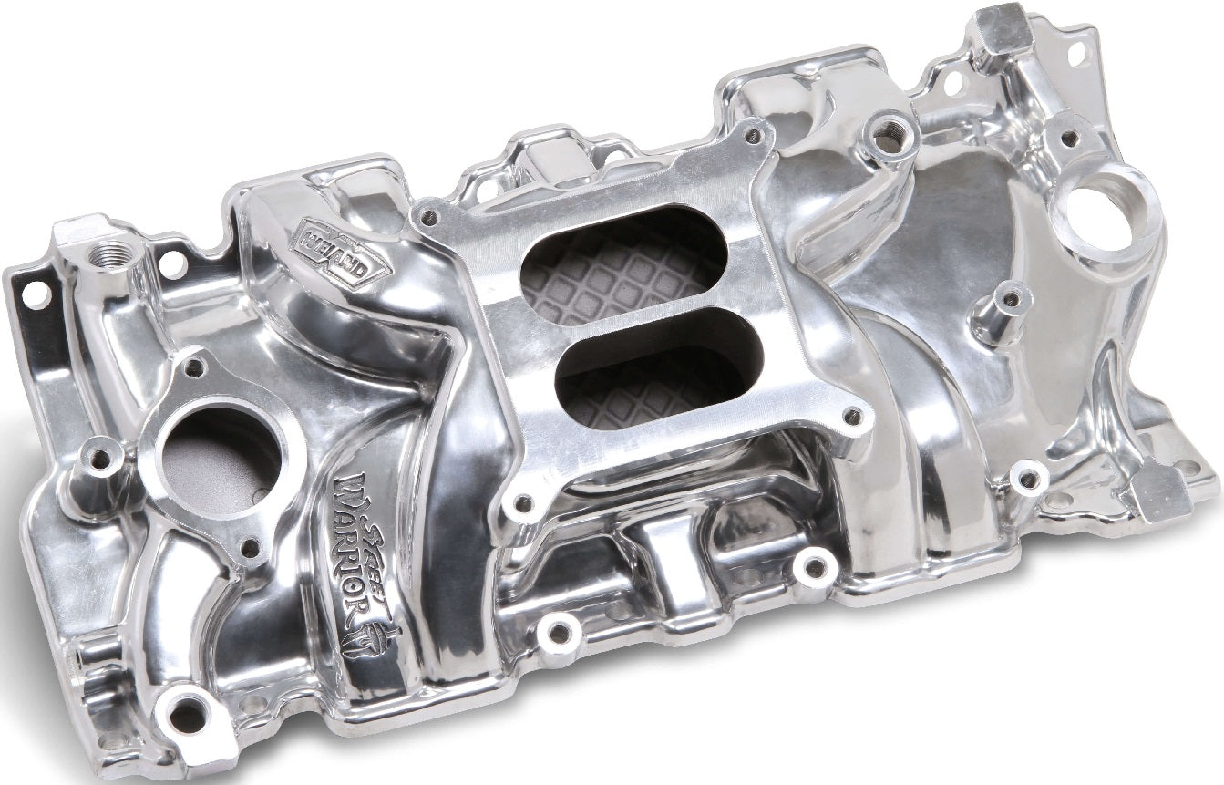 INTAKE MANIFOLD,SBC,POLISHED