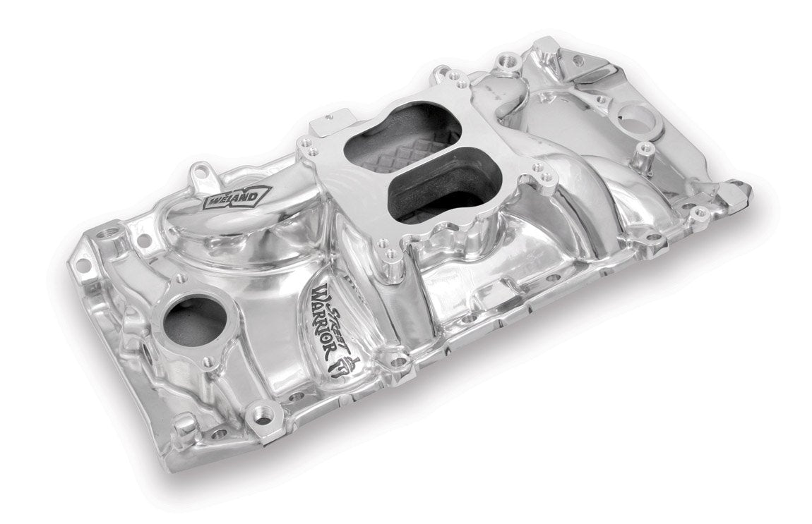 INTAKE MANIFOLD,BBC,PEANUT PORT,396>502,POLISHED