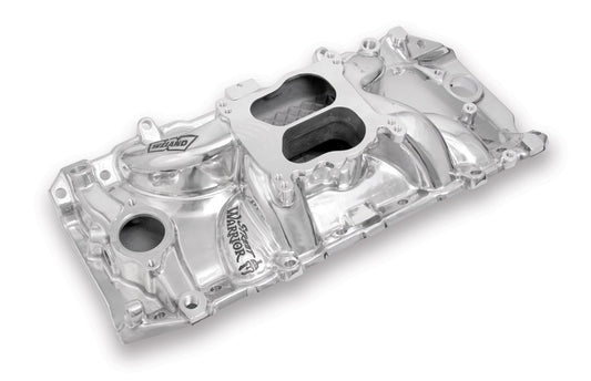 INTAKE MANIFOLD,BBC,PEANUT PORT,396>502,POLISHED