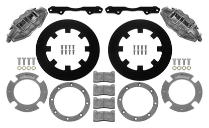 17-21 CAN-AM,X3RS,UTV,RACING FRONT BRAKE KIT,11.25" ROTORS,BLACK CALIPERS