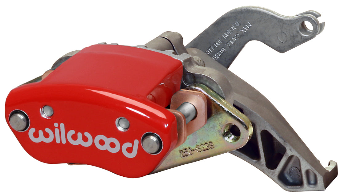CALIPER,MC4 MECHANICAL PARKING BRAKE,.81",RIGHT,RED