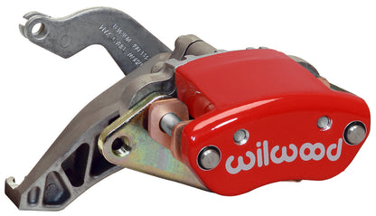 CALIPER,MC4 MECHANICAL PARKING BRAKE,.81",LEFT,RED