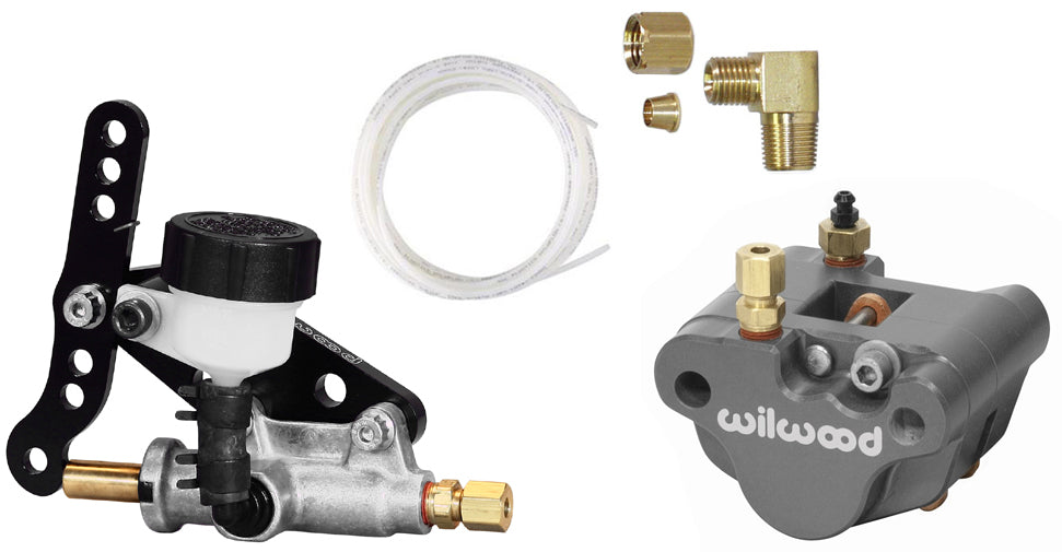 KART CALIPER,MASTER CYLINDER & LINE,.125