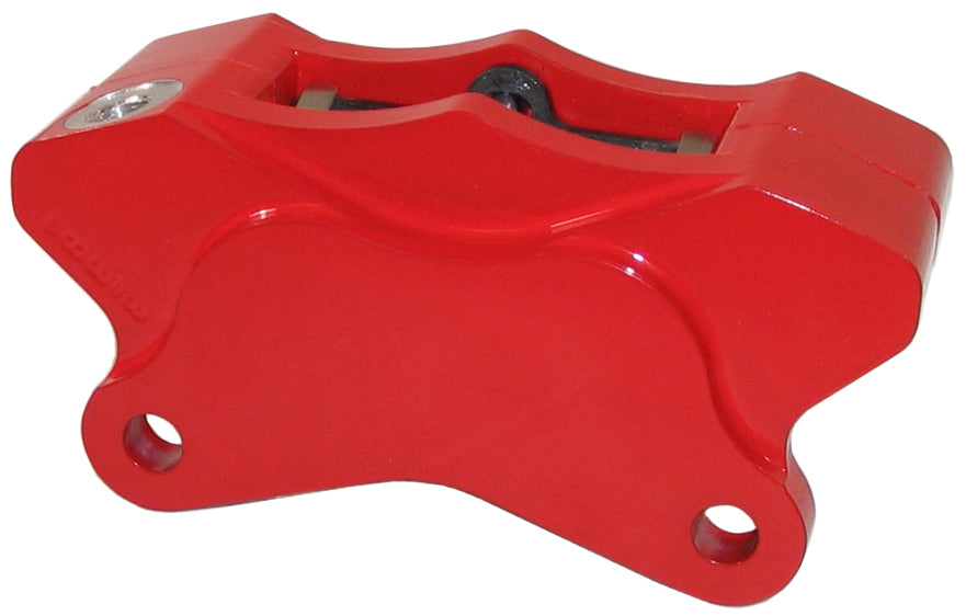CALIPER,GP310,84-UP HARLEY,REAR,LEFT,RED