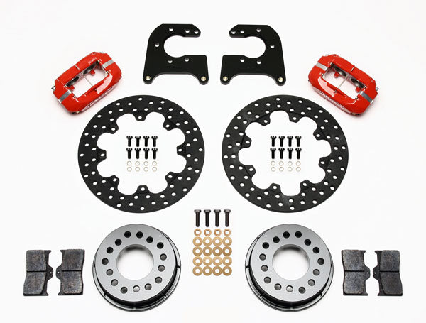MOPAR/DANA DRAG KIT,2.36,REAR,11.44",DRILLED,RED