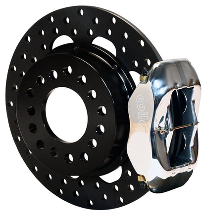 BIG FORD DRAG KIT,2.36",REAR,11.44",DRILLED ROTORS,POLISHED