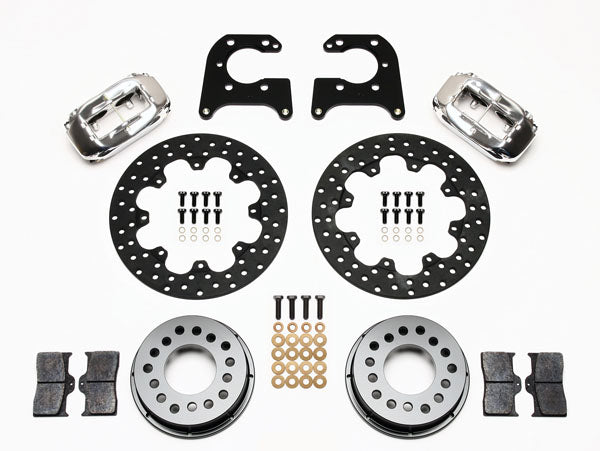 BIG FORD DRAG KIT,2.36",REAR,11.44",DRILLED ROTORS,POLISHED