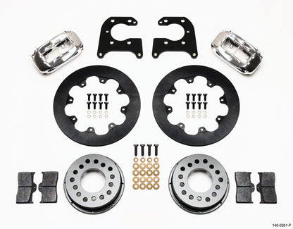 BIG FORD DRAG KIT,2.36",REAR,11.44",POLISHED