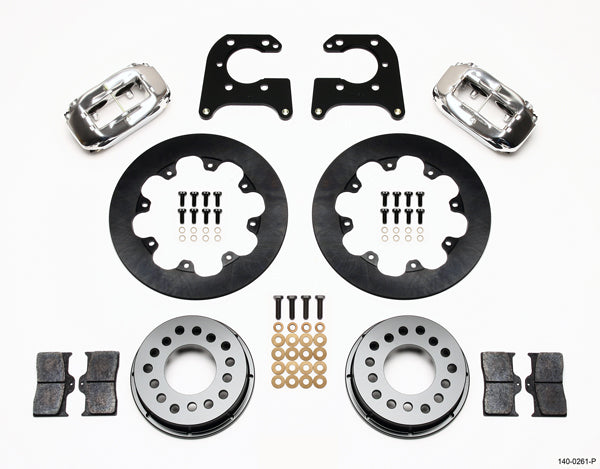 BIG FORD DRAG KIT,2.50",REAR,11.44",POLISHED