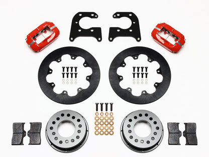 BIG FORD DRAG KIT,2.36",REAR,11.44",RED