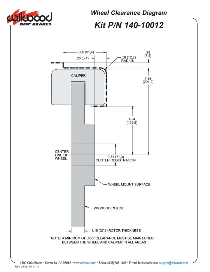 BIG FORD NEW KIT,2.50",REAR PB,SL4R,14"