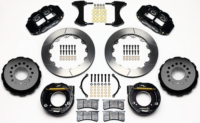 GM C-10 C-KIT,2.42",REAR PB,12.90" ROTORS,BLACK CALIPERS