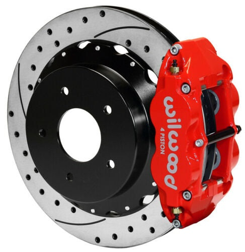 GM C-10 C-KIT,2.42",REAR PB,12.90" DRILLED ROTORS,RED CALIPERS