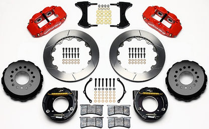 GM C-10 C-KIT,2.42",REAR PB,12.90" ROTORS,RED CALIPERS