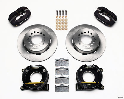 65-70 IMPALA,FULL DISC BRAKE KIT,2" DROP SPINDLES,14"/12" ROTORS,BLACK