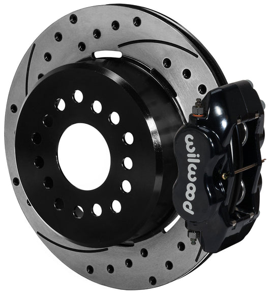 GM C-10 C-KIT,2.42",REAR PB,12.19" DRILLED ROTORS,BLACK CALIPERS