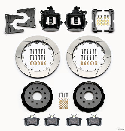 05-14 MUSTANG,FULL DISC BRAKE KIT,13" ROTORS,BLACK CALIPERS