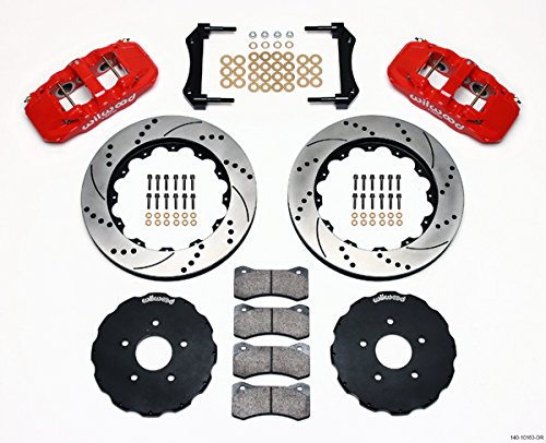 97-13 CORVETTE KIT,FRONT,W6A,14.2,DR,RED
